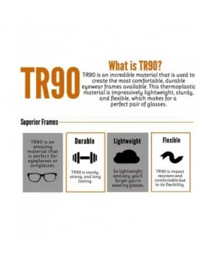 TR90 Readers Flexie Reading Glasses schoolboy 2291RT - Z1 Matte Tortoise - CQ18W0A64K4 $15.31 Oval