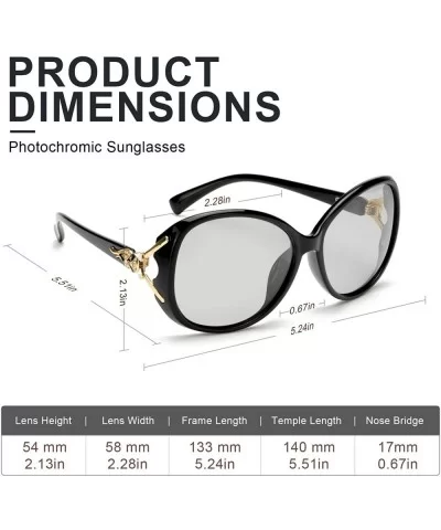 Classic Oversized Sunglasses for Women Polarized 100% UV400 Protection Lenses Ladies Fashion Retro HD Sun Glasses - CM18QA6C4...