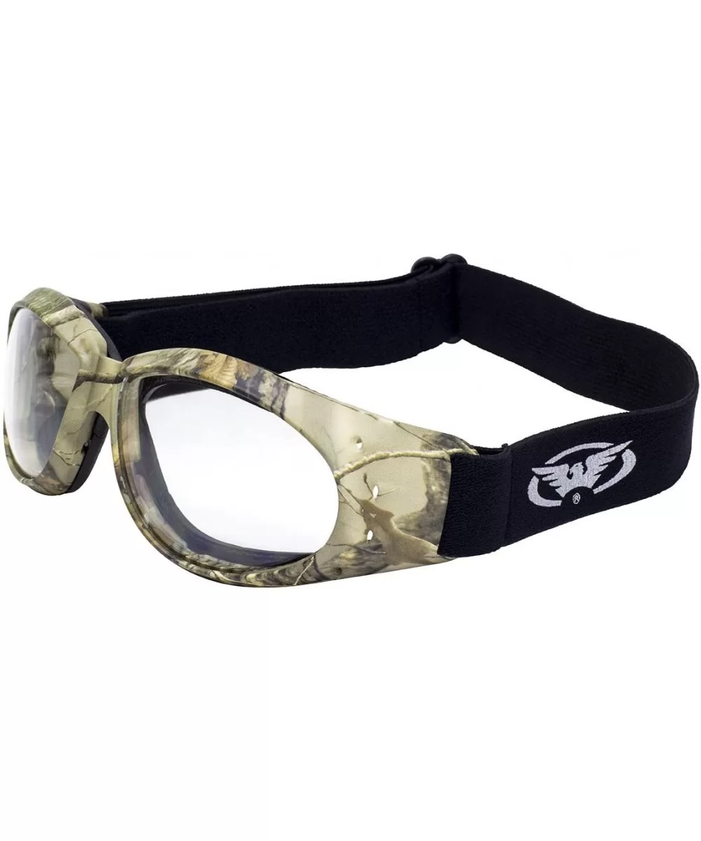 Eyewear ELIM for CAMO Z 77 CL Eliminator Safety Goggles - Clear Lens - Frame - Forest Camo - C118GGS7QMW $16.77 Sport