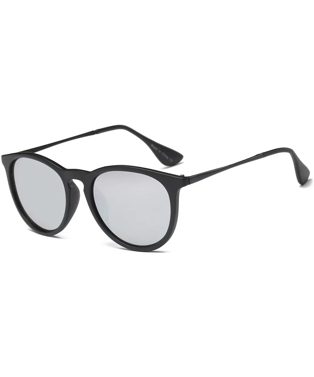 Retro Vintage Classic Rectangular Sports Mirrored UV Protection Fashion Sunglasses - Grey - CY18WU99KH7 $14.84 Goggle