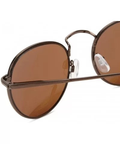 Bradley Round Sunglasses - Bronze - CM11GK1N9ZD $8.05 Round