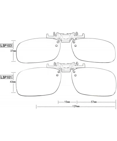 Polarized Men Women Outdoor Sport Clip on Flip up Driving Sunglasses - Green Lsp103 - CW11MNV6QAX $20.94 Rectangular