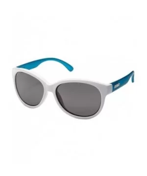 Catnip Polarized Sunglasses - White Aqua Frame - CF11MWMPBLJ $30.86 Square