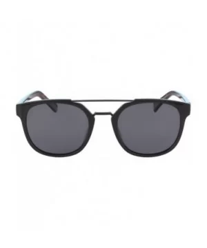 Men's N3637sp Round Sunglasses - Black/Grey Polarized - CK18QCADUZM $46.73 Round