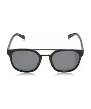 Men's N3637sp Round Sunglasses - Black/Grey Polarized - CK18QCADUZM $46.73 Round