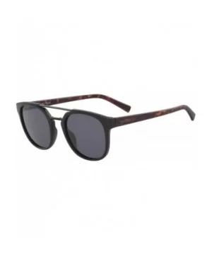 Men's N3637sp Round Sunglasses - Black/Grey Polarized - CK18QCADUZM $46.73 Round