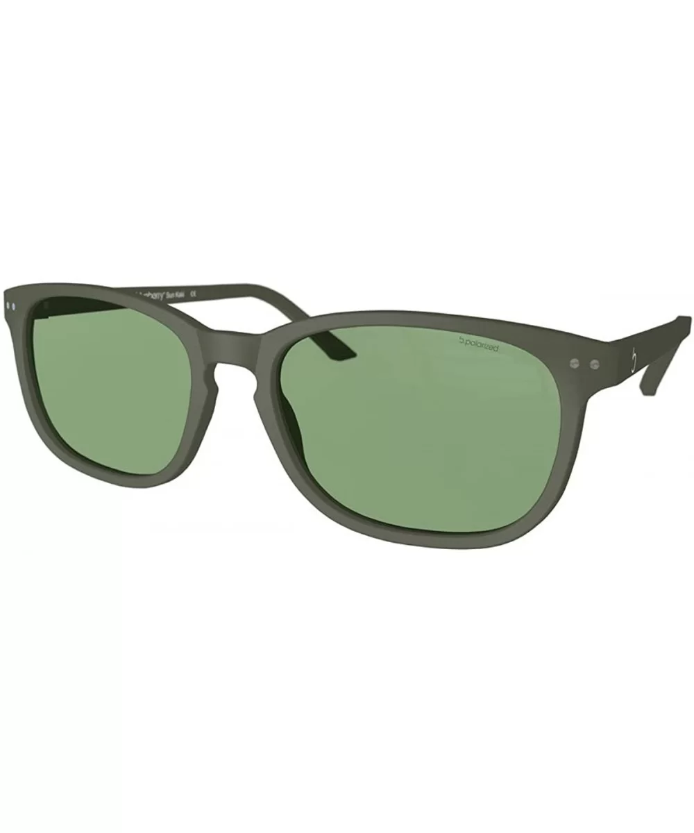 Sunglasses - Size XL - Full Rim - Polarized Lenses - Cat.3 - UV 400 - Kaki - CH18CS9QG57 $54.57 Oversized