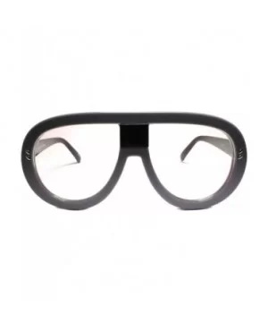 Designer Swag Famous Millionaire Hip Hop Fresh Dope Clear Lens Eye Glasses - Gray - CS18Z00ENO5 $10.76 Aviator