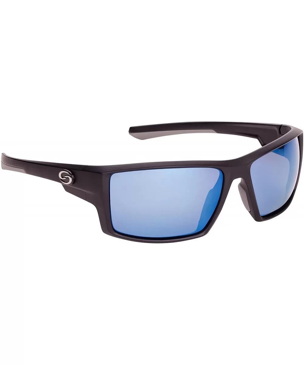 S11 Optics Pickwick Polarized Sunglasses - Matte Black Frame/Multi Layer White Blue Mirror - Gray Base Lens - CL12M7TX4G5 $25...