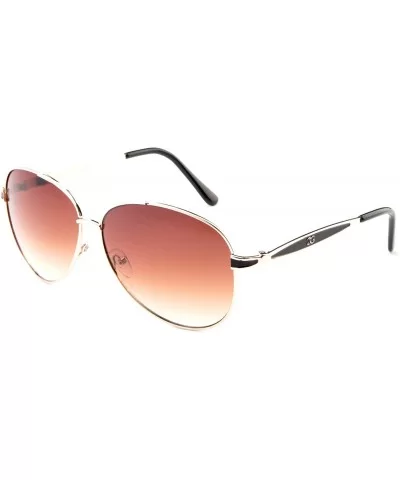 "Corey" Classic Aviator Style UV400 Fashion Sunglasses - Black - C812N7X6N2Y $6.95 Aviator