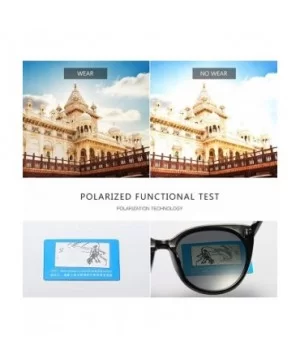 Oversized Cat Eye Women's Sunglasses Polarized Fashion Stars Metal Frame Vintage Eyewear - Grey - CB18OXG6TUA $9.86 Cat Eye