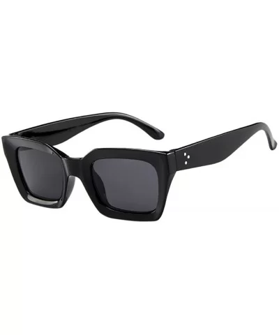 Unisex Polarized Sunglasses Classic Men Retro Sun Glasses - F - CL199AUO6G3 $6.97 Aviator