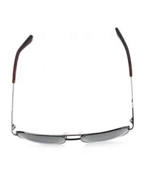 Men's Pld2056/S Square Sunglasses - Dk Ruthen - C4186NKSLRD $25.62 Square