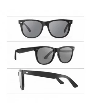 Glass Lens Fashion Sunglasses for Men and Women Black Plank Frame Metal Hinge Retro Driving Sports Sun Glasses - CQ1948QNTQ8 ...