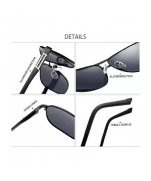 Polarized Sunglasses Aluminium Magnesium Accessories - Tea - CW18S9DDHHR $10.62 Aviator