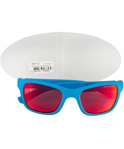 Reach Children Sportswear Sunglasses with Excellent Protection for Ages 6-10 Years - Matt Blue - C711HXNMH5Z $39.56 Shield