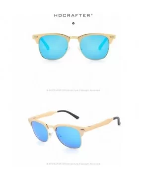 Blue Light Blocking Glasses for Computer Use-Polarized Sunglasses for Women Men Retro Sun Glasses - Gold&blue - CT18XYGQ6AT $...