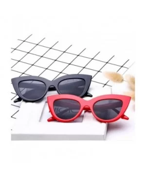 Men's Fashion Cat Eye Lady Sunglasses Retro Mod Style Retro Sunglasses (Color NO.7) - No.7 - CY1993R3Y79 $41.03 Cat Eye