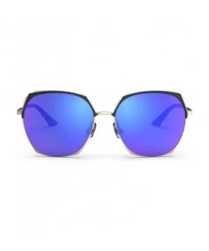 RIVBOS lentes moderno conducir protecci - Black Frame&blue Polarized Lens - CG18YHKCGWE $27.93 Butterfly