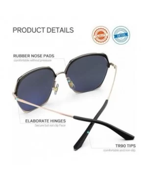 RIVBOS lentes moderno conducir protecci - Black Frame&blue Polarized Lens - CG18YHKCGWE $27.93 Butterfly