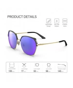 RIVBOS lentes moderno conducir protecci - Black Frame&blue Polarized Lens - CG18YHKCGWE $27.93 Butterfly