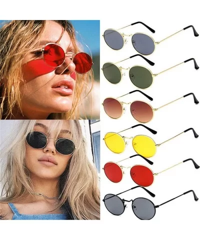 Men Women Sunglasses - UV Protection Outdoor Glasses Vintage Round Eyeglasses Fishing Activity Eyewear - M - C218YOUOIYG $7.6...