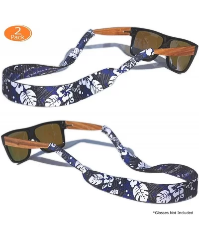 TORTUGA STRAPS FLOATZ Relaxed Fit Adjustable Glasses Strap - 2 Pk Neoprene Floating Sunglass Straps & Retainer - CW192C9XMCN ...