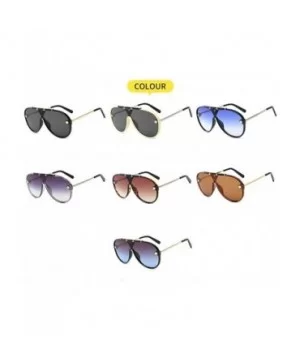 Oversized Sunglasses Vintage Driving Sunglass - C4 - CJ197ZXIQ2H $5.83 Oversized