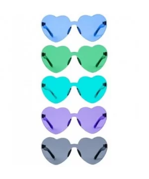 Rimless Sunglasses Transparent Frameless - CJ18O5GOQOK $14.59 Rimless