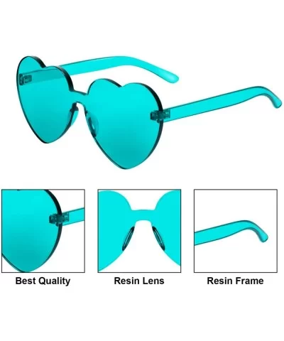 Rimless Sunglasses Transparent Frameless - CJ18O5GOQOK $14.59 Rimless