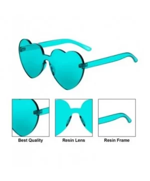 Rimless Sunglasses Transparent Frameless - CJ18O5GOQOK $14.59 Rimless