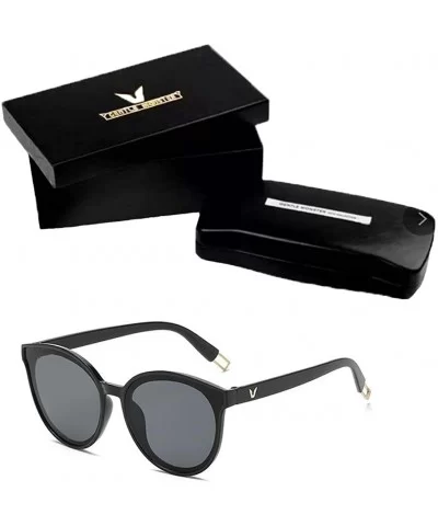 Unisex Polarized Sunglasses Classic Men Retro Rectangular Sun Glasses - CI18TC2D9AZ $8.20 Rectangular