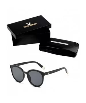 Unisex Polarized Sunglasses Classic Men Retro Rectangular Sun Glasses - CI18TC2D9AZ $8.20 Rectangular