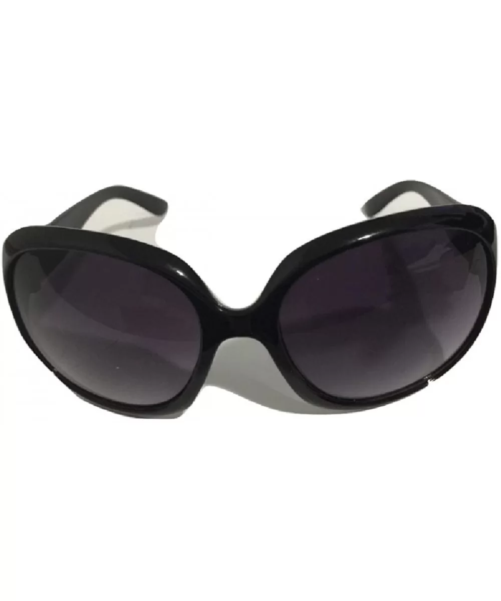 Oversized Fashion Sunglasses For Women - Black - CR180N0SUW2 $7.22 Oversized