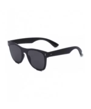 Polarized Sunglasses Aviators Protection Black Grey - Black-grey - C418TRXT5KL $13.48 Oversized