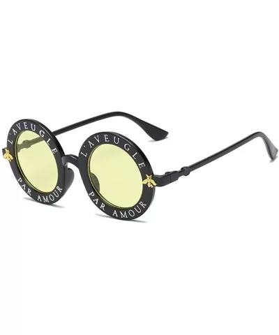 Retro round sunglasses for men and women - 4 - CN18D2NGGOX $10.83 Round