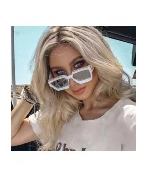 Retro Millionaire Sunglasses Square Metal punk Rock Hip hop Sunglasses men women - 5 - CM194AUIGSN $10.90 Rectangular