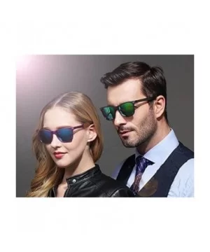 Retro Classic Aluminum Magnesium Frame Polarized Sunglasses - White - C71802ARCTE $15.55 Wayfarer