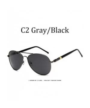 2019 Brand Classic Fashion Men Polarized Sunglasses Driving UV400 Travel 209 C1 - 209 C2 - CG18YZWWIGU $5.25 Aviator