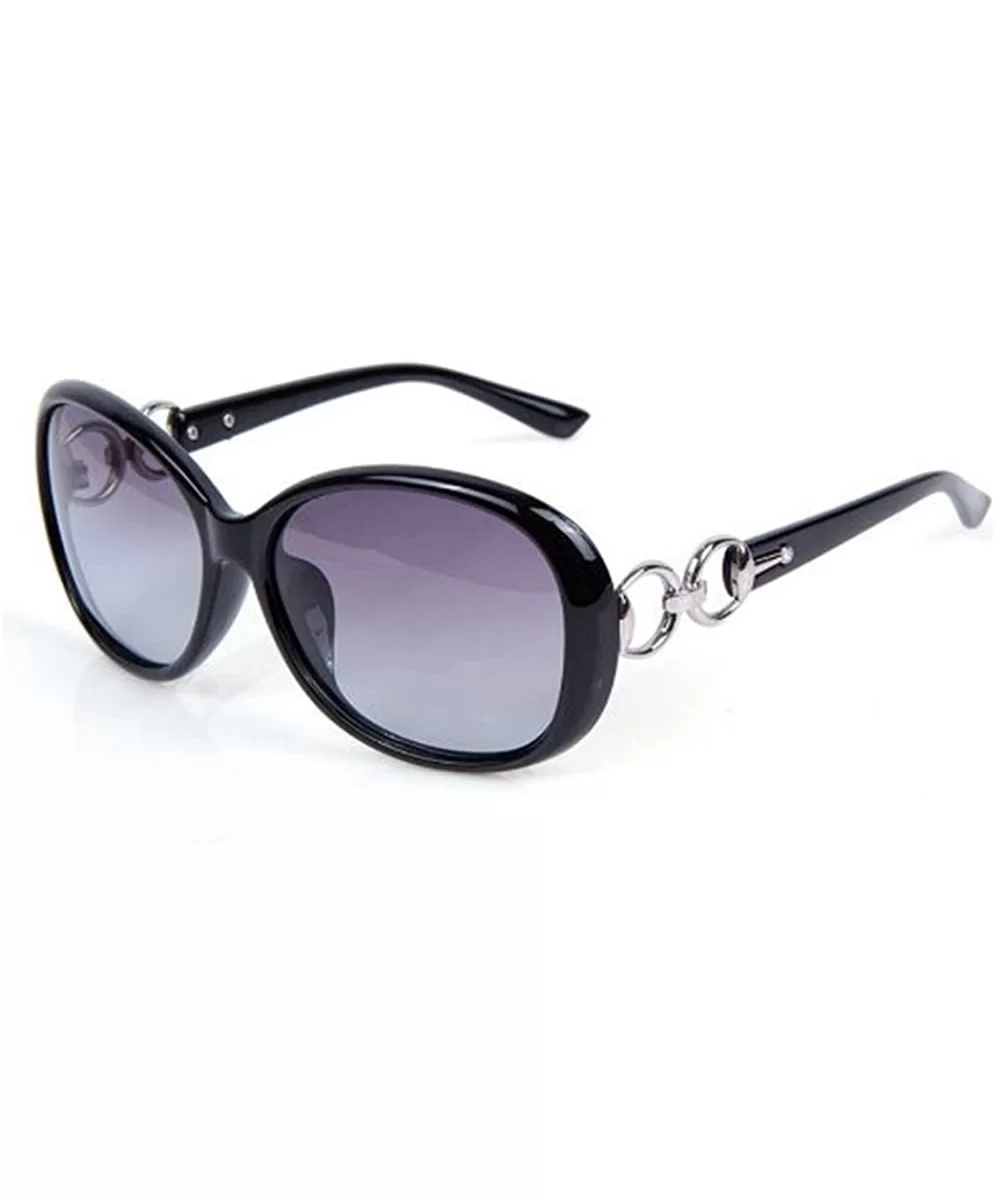 Sunglasses Women Large Frame Glasses Eyewear UV protection Goggles - Black - CA184C03ZHZ $6.08 Goggle