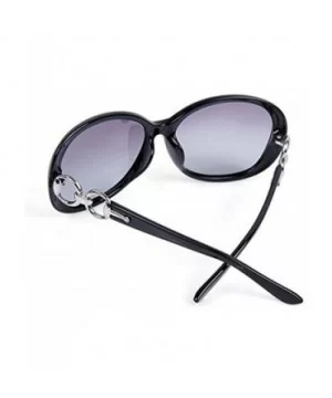 Sunglasses Women Large Frame Glasses Eyewear UV protection Goggles - Black - CA184C03ZHZ $6.08 Goggle