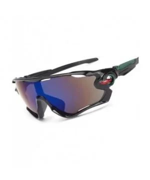 Sports Sunglasses Sports Sunglasses outdoor men's and women's cycling - 17. Solid White Frame Green Mercury - CR18AA24W26 $30...