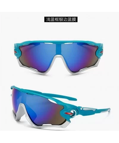 Sports Sunglasses Sports Sunglasses outdoor men's and women's cycling - 17. Solid White Frame Green Mercury - CR18AA24W26 $30...