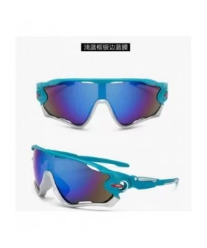 Sports Sunglasses Sports Sunglasses outdoor men's and women's cycling - 17. Solid White Frame Green Mercury - CR18AA24W26 $30...