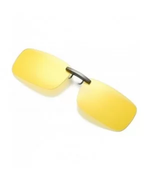 Stylish Sunglasses for Men Women 100% UV protectionPolarized Sunglasses - Yellow - CK18S0QNOLS $5.17 Round