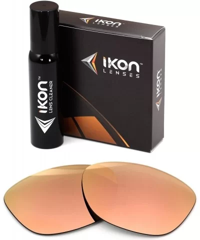 Polarized Iridium Replacement Lenses Jupiter LX Sunglasses - Multiple Options - Rose Gold Mirror - C2120X6SP1X $35.91 Sport