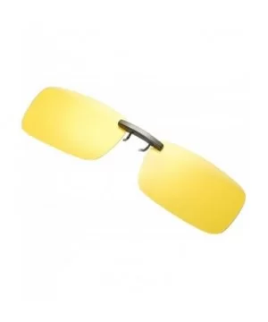 Stylish Sunglasses for Men Women 100% UV protectionPolarized Sunglasses - Yellow - CK18S0QNOLS $5.17 Round