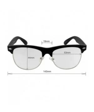 Retro Semi-Rimless Sunglass-Wholesale Lot 12 Pack - Mirror Lens - CG18E6M9HE7 $23.96 Rimless