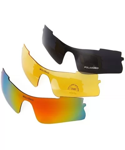 Polarized Cycling Sunglasses Goggles Exchangeable - C61219FJ6LP $9.56 Goggle