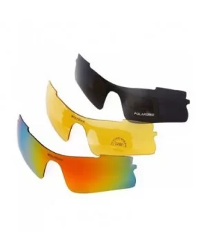 Polarized Cycling Sunglasses Goggles Exchangeable - C61219FJ6LP $9.56 Goggle